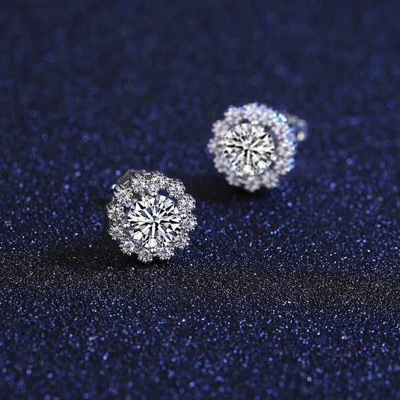 1ct. t.w. Diamond Stud Earrings - Picture 3 of 14